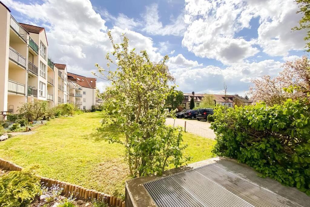 לייפציג Apartment Am Auensee Mit Grosser Terrasse & Privat-Parkplatz מראה חיצוני תמונה