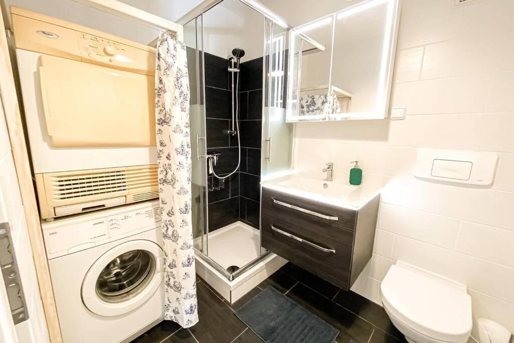 לייפציג Apartment Am Auensee Mit Grosser Terrasse & Privat-Parkplatz מראה חיצוני תמונה