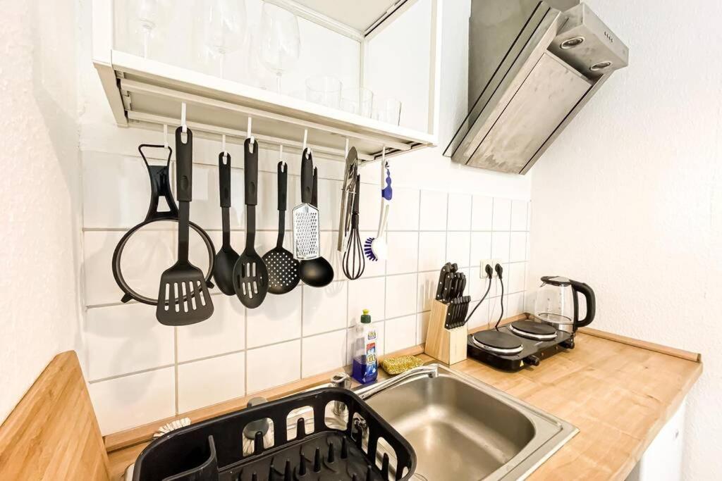 לייפציג Apartment Am Auensee Mit Grosser Terrasse & Privat-Parkplatz מראה חיצוני תמונה