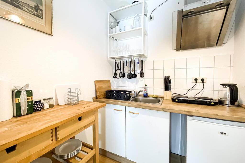 לייפציג Apartment Am Auensee Mit Grosser Terrasse & Privat-Parkplatz מראה חיצוני תמונה