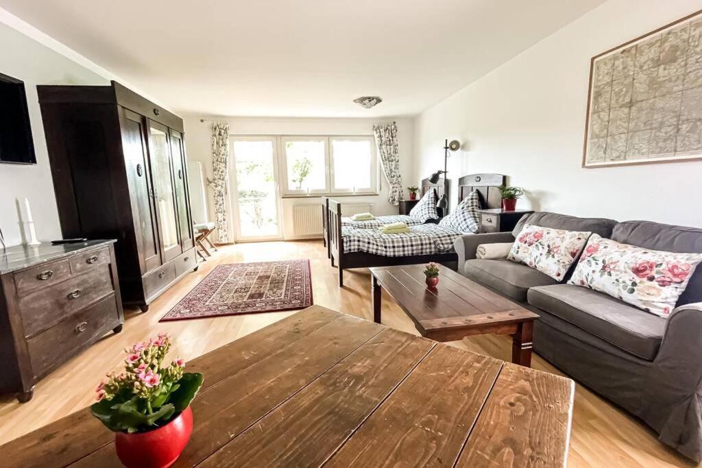 לייפציג Apartment Am Auensee Mit Grosser Terrasse & Privat-Parkplatz מראה חיצוני תמונה