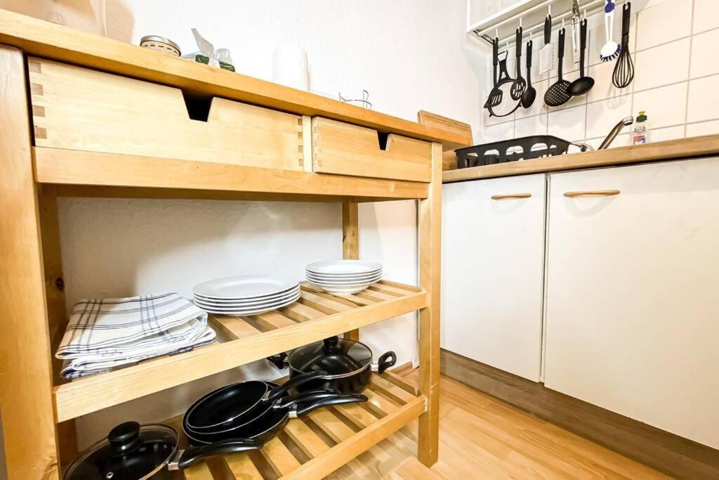 לייפציג Apartment Am Auensee Mit Grosser Terrasse & Privat-Parkplatz מראה חיצוני תמונה